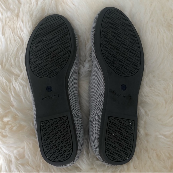 Rothy’s Round Toe Flats in Flax - Picture 6 of 7